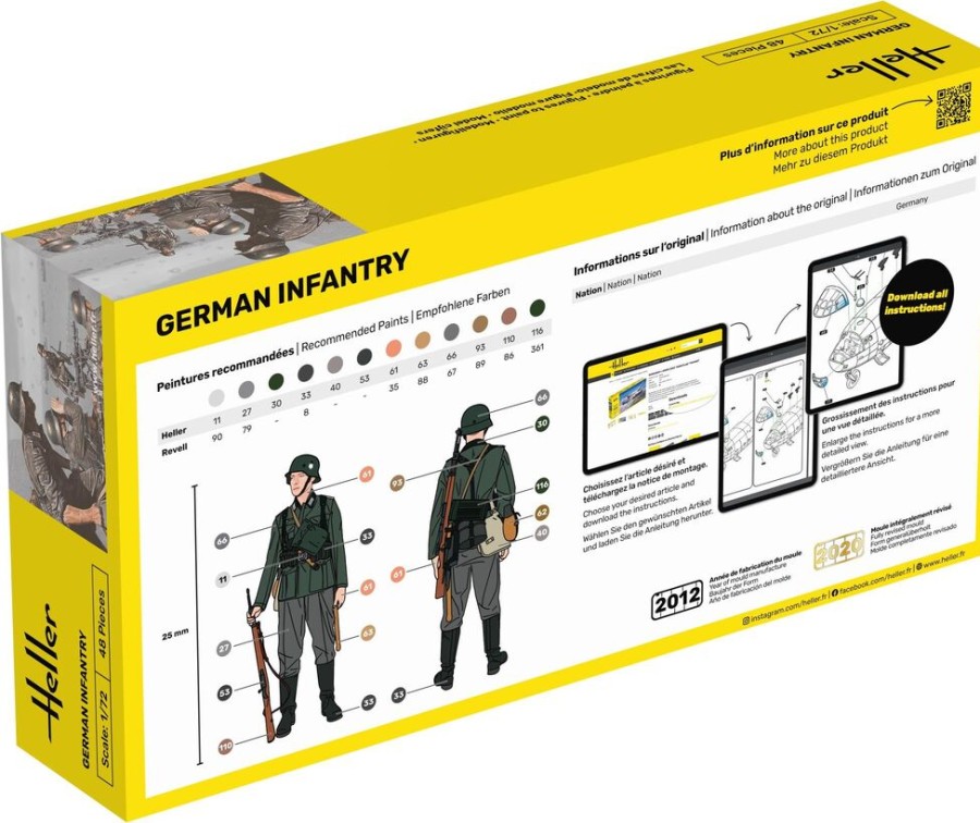 Figures Heller | German Infantry (49605)