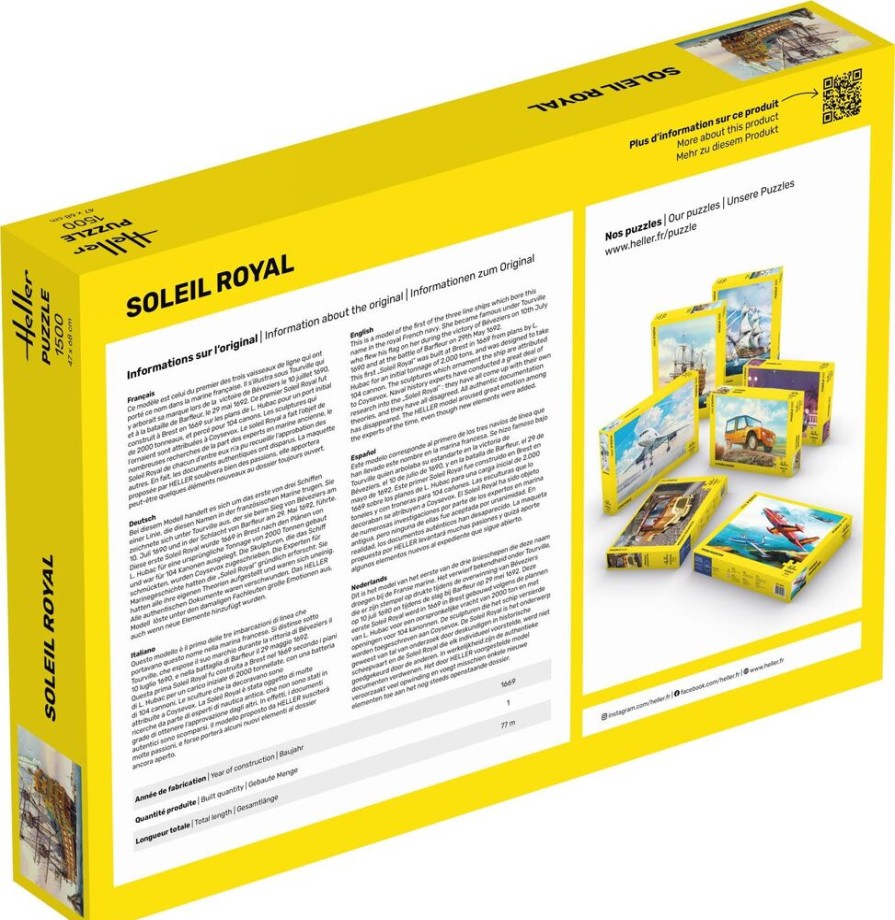 Shipping Heller | Puzzle Soleil Royal 1500 Pieces (20899)