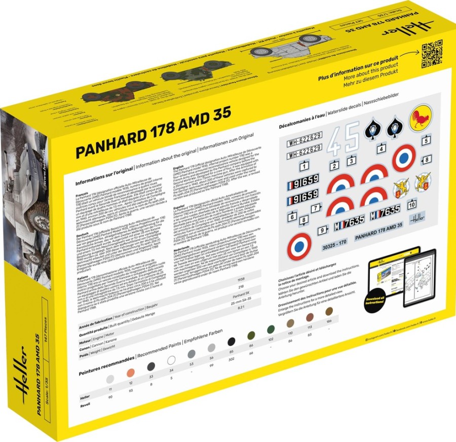 Vehicles Heller | Starter Kit Panhard 178 (35325)