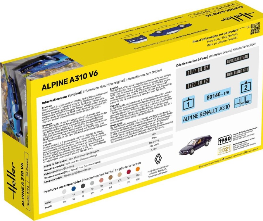 Vehicles Heller | Starter Kit Alpine A310 (56146)