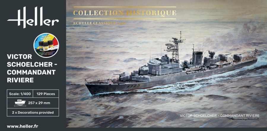 Shipping Heller | Starter Kit Victor Schoelcher - Commandant Riviere (57015)