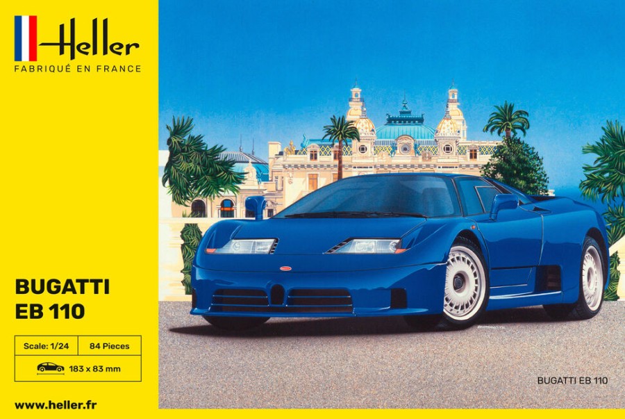 Vehicles Heller | Bugatti Eb 110 (80738)