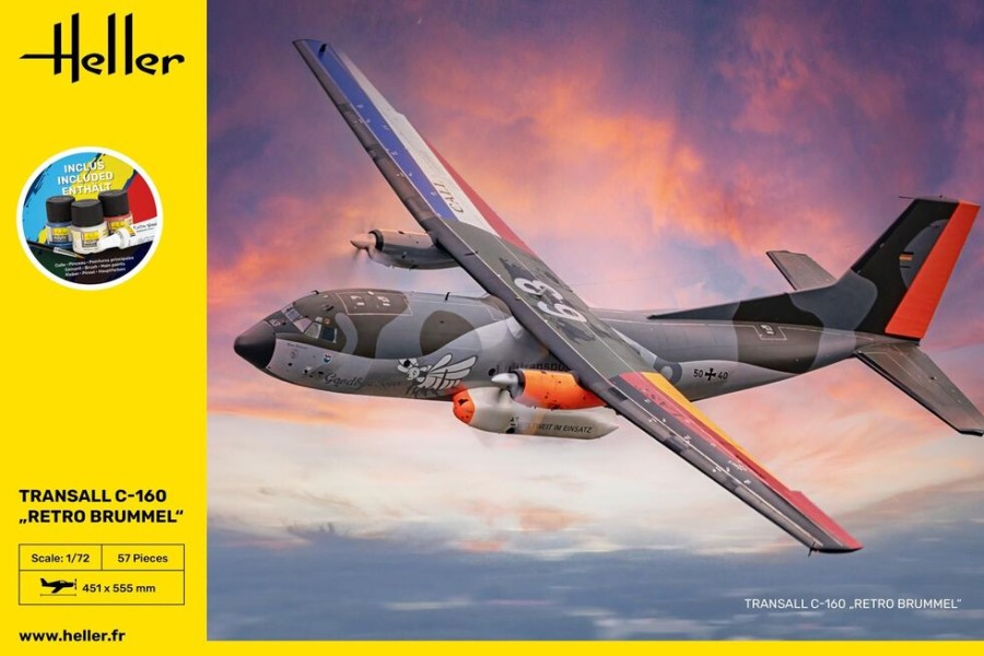 Aviation Heller | Starter Kit Transall C-160 Retro Brummel (56358)