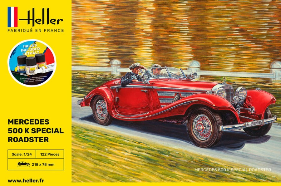 Vehicles Heller | Starter Kit 500 K Special Roadster (56710)