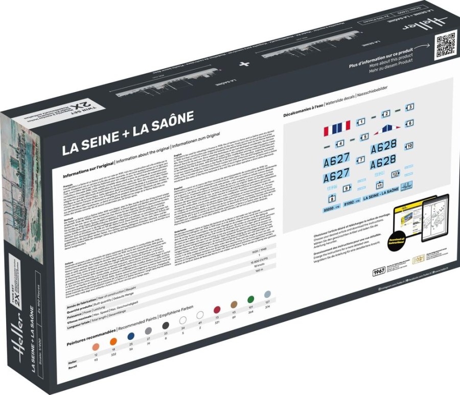 Shipping Heller | La Seine + La Saone Twinset (85050)