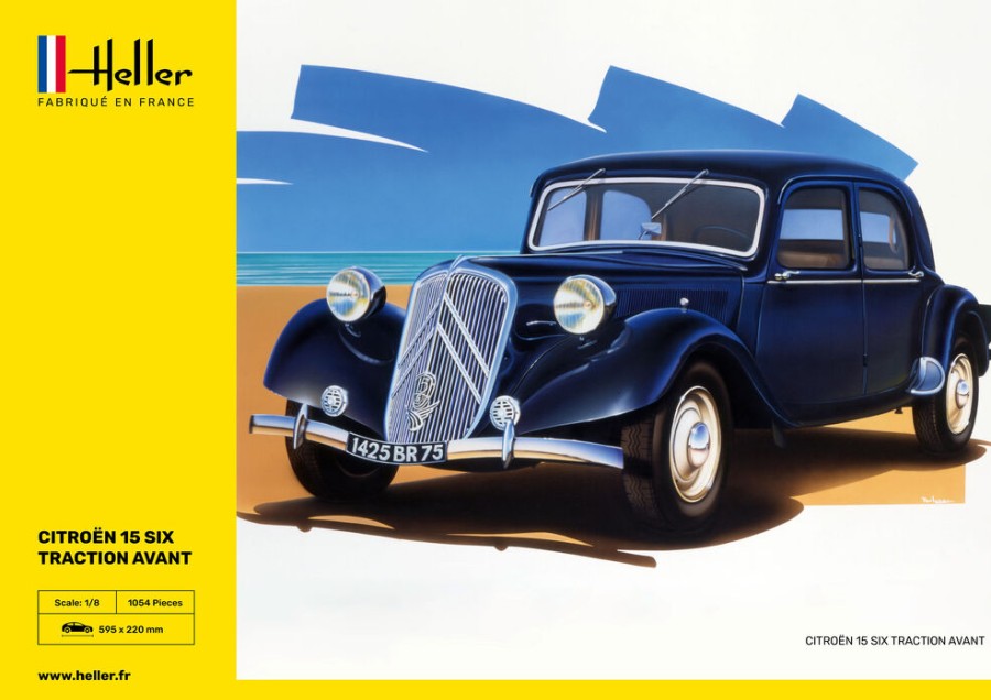 Vehicles Heller | Citroen 15 Six Traction Avant (80799)