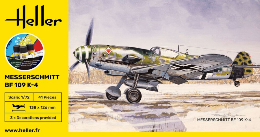 Aviation Heller | Starter Kit Messerschmitt Bf 109 K-4 (56229)