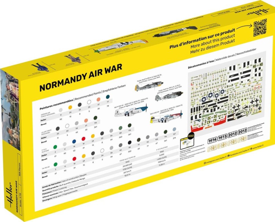 Figures Heller | Starter Kit Normandy Airwar (52329)