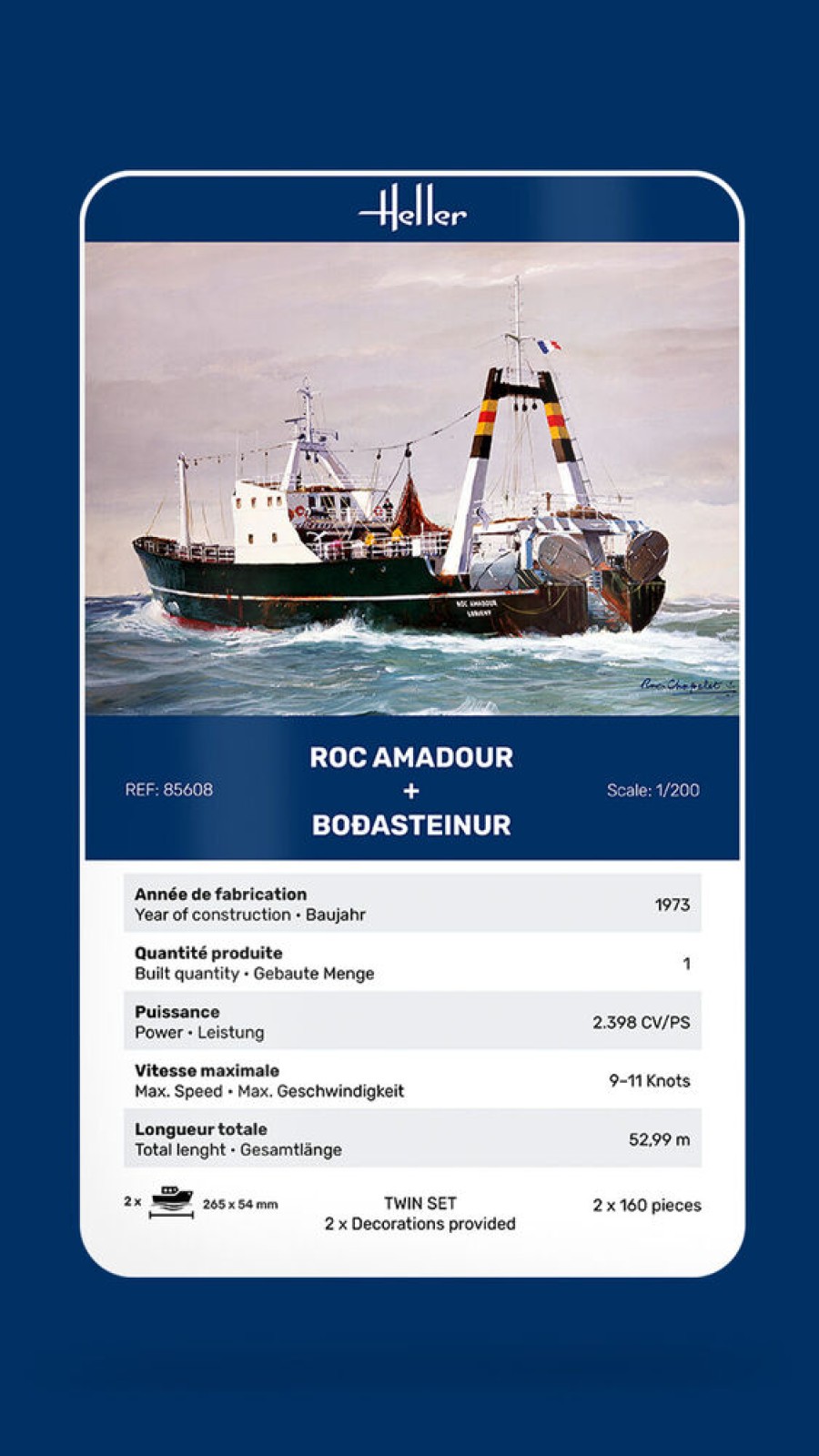 Shipping Heller | Roc Amadour + Bodasteinur Twinset (85608)