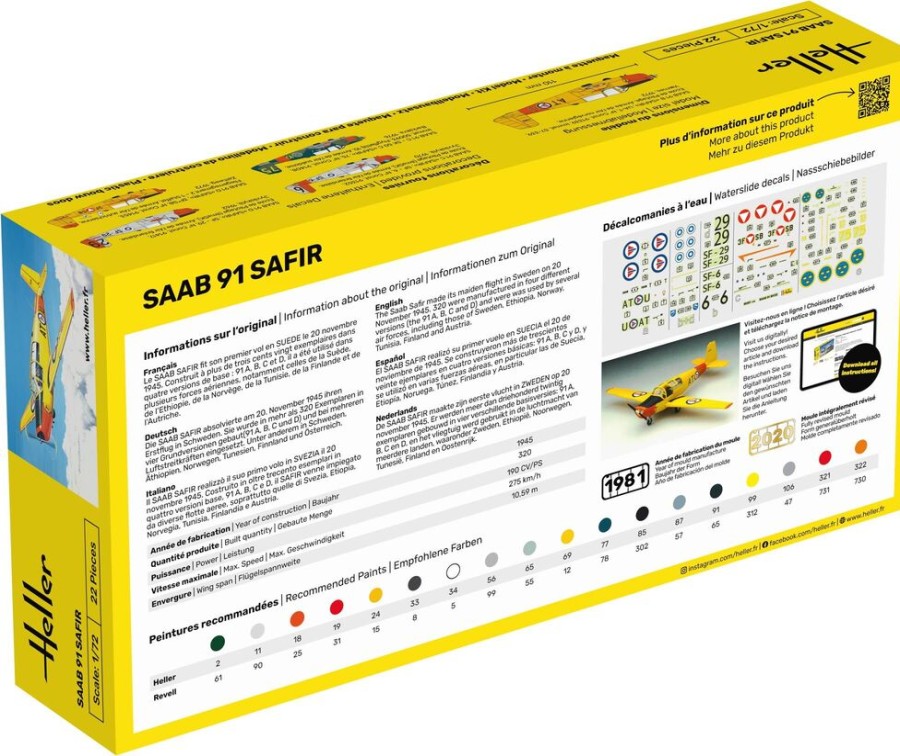 Aviation Heller | Starter Kit Safir 91 (56287)