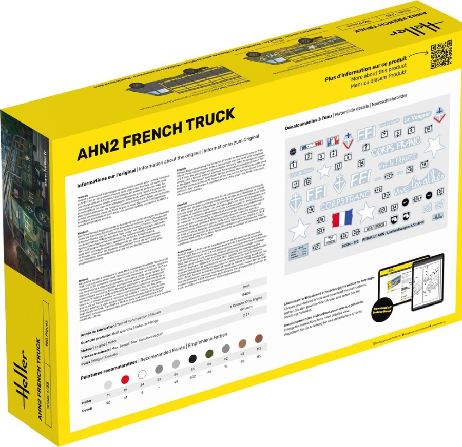 Vehicles Heller | Starter Kit Ahn2 French Truck (35324)