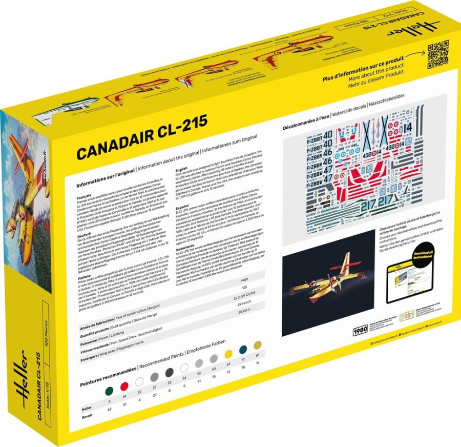 Aviation Heller | Starter Kit Canadair Cl-215 (56373)