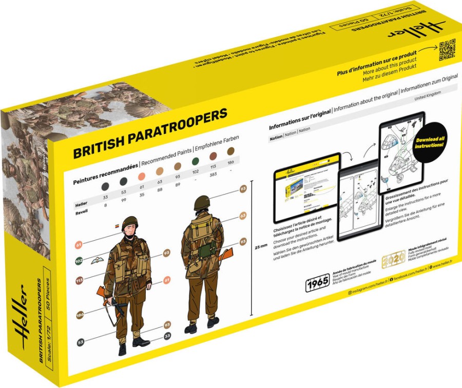 Figures Heller | British Paratroopers (49623)