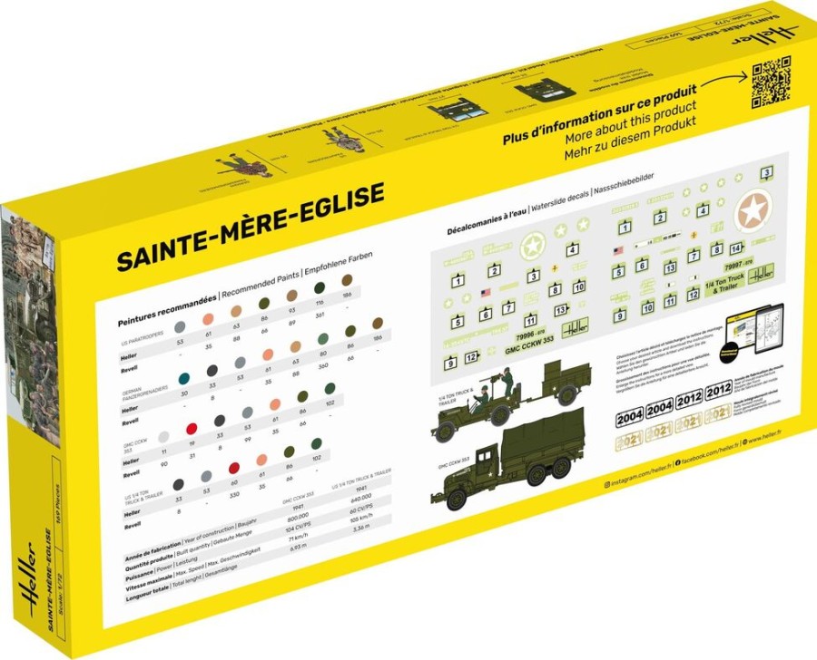 Figures Heller | Starter Kit Sainte-Mere-Eglise (52327)