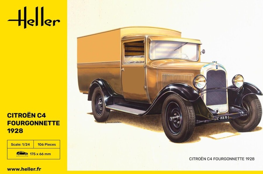 Vehicles Heller | Citroen C4 Fourgonnette 1928 (80703)