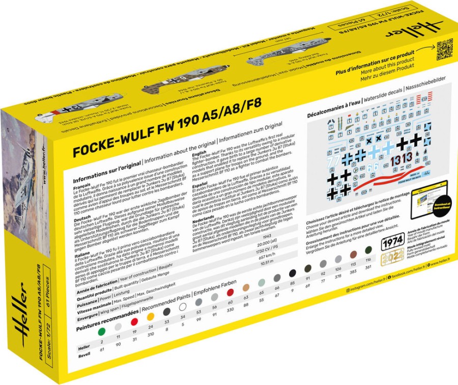 Aviation Heller | Starter Kit Fw 190 A5/A8/F8 (56235)