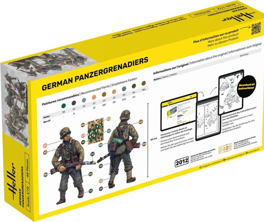 Figures Heller | German Panzergrenadiers (49606)