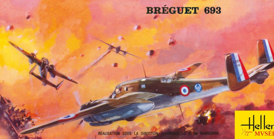 Aviation Heller | Breguet 693/2 "Heller Museum (80392)