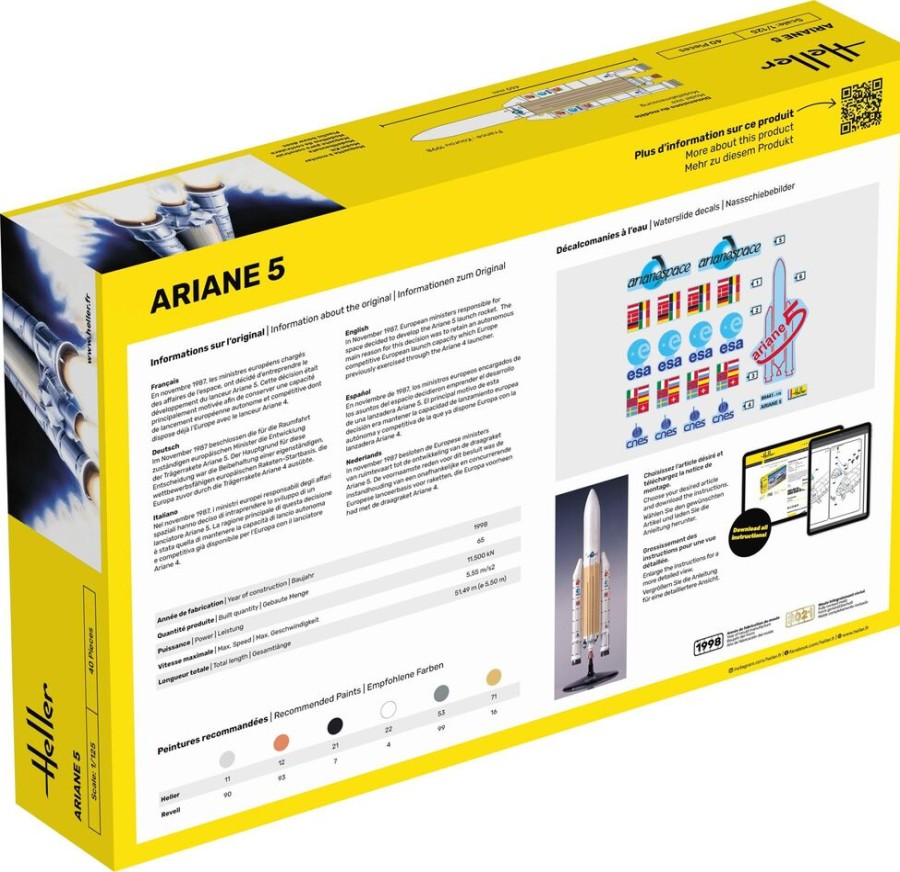 Aviation Heller | Starter Kit Ariane 5 (56441)