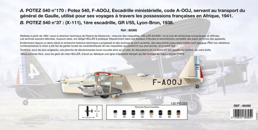 Aviation Heller | Potez 540 "Heller Museum (80395)