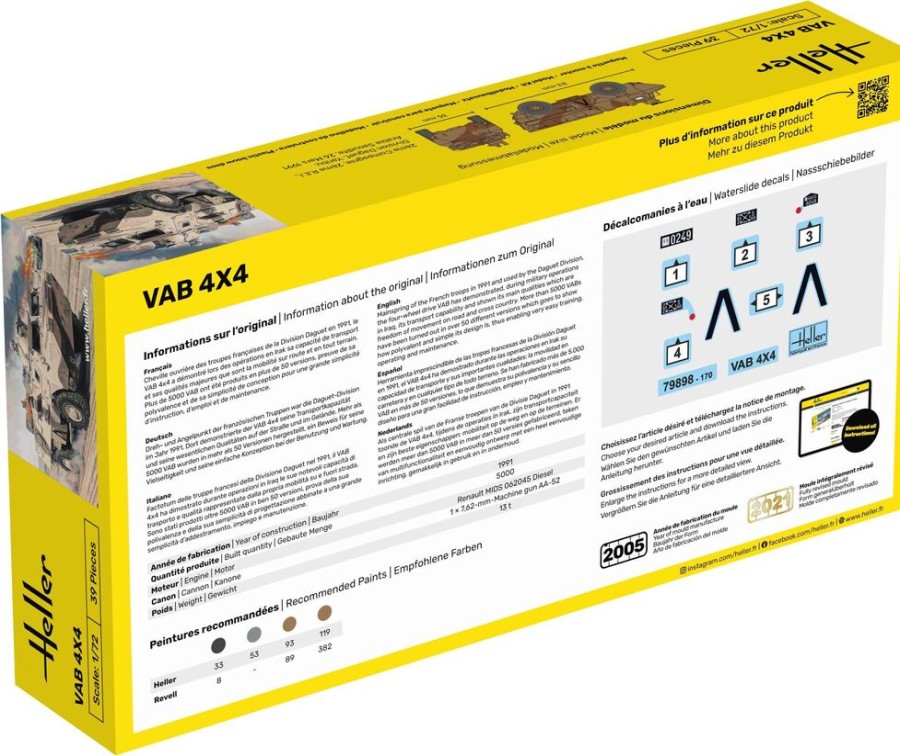 Vehicles Heller | Starter Kit Vab 4X4 (56898)