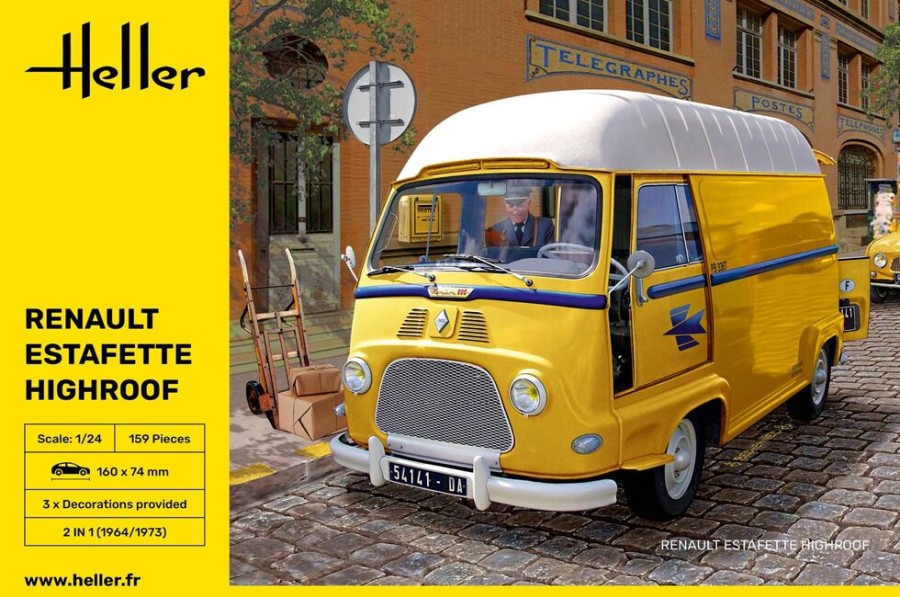 Vehicles Heller | Estafette Highroof (80740)