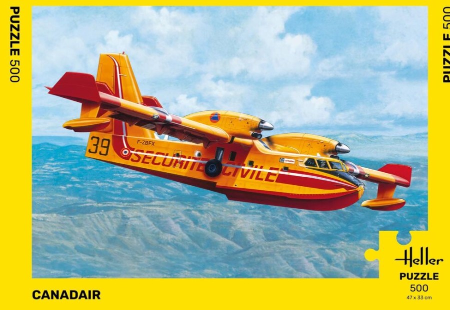 Aviation Heller | Puzzle Canadair 500 Pieces (20370)