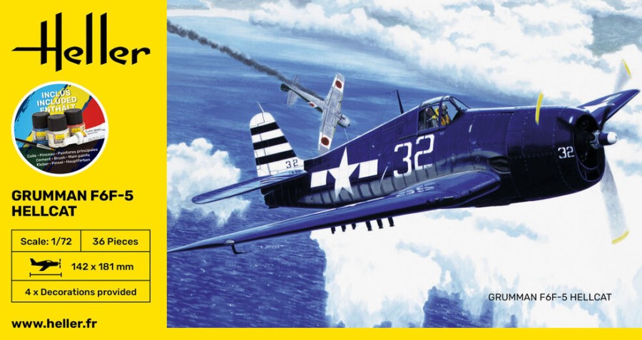 Aviation Heller | Starter Kit F6F Hellcat (56272)