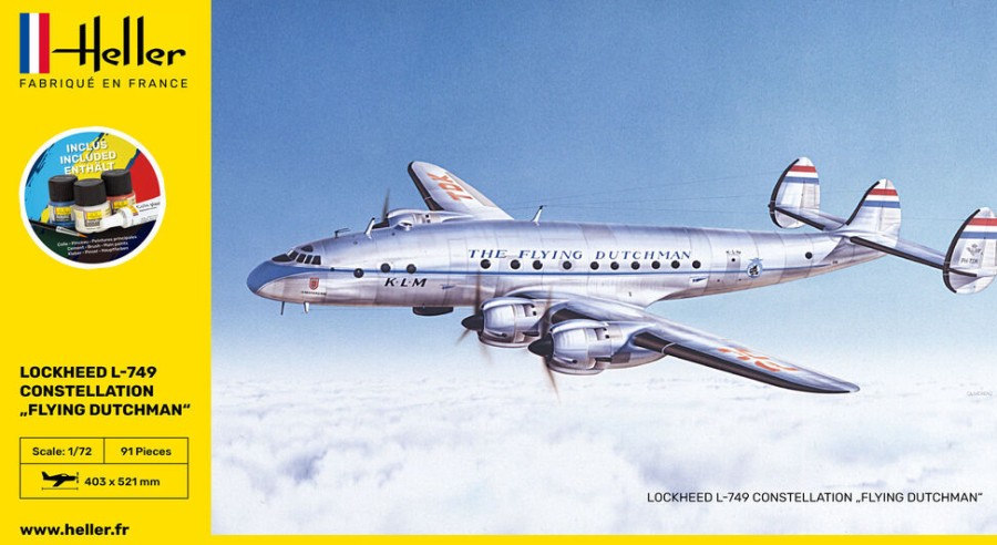 Aviation Heller | Starter Kit 749 Constellation 'Flying Dutchman' (56393)