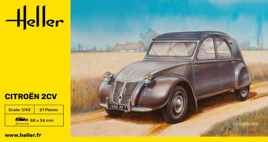 Vehicles Heller | Citroen 2 Cv (80175)