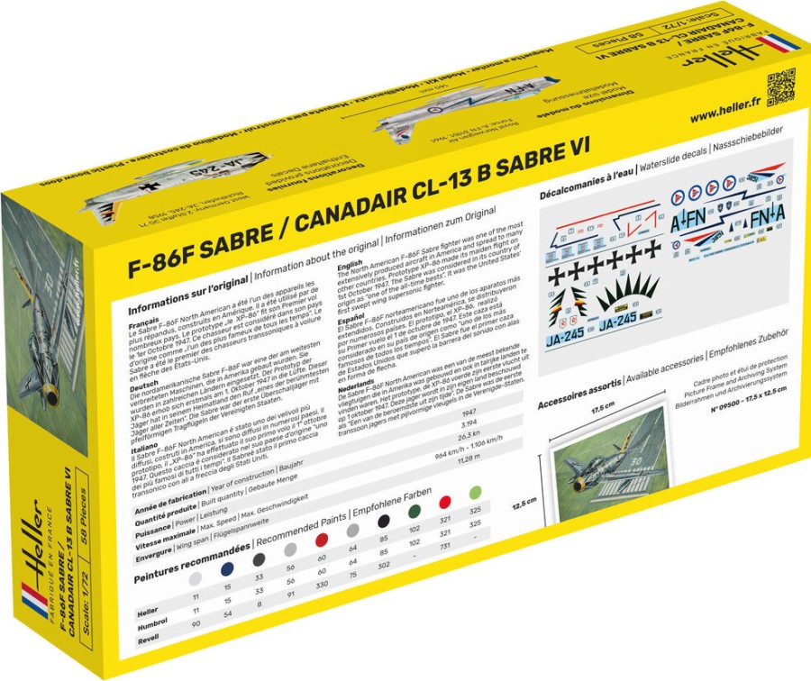 Aviation Heller | F-86F Sabre / Canadair Cl-13 B Sabre Vi (80277)