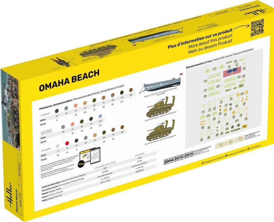 Vehicles Heller | Starter Kit Omaha Beach (52332)