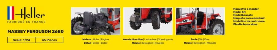 Vehicles Heller | Massey Ferguson 2680 (81402)