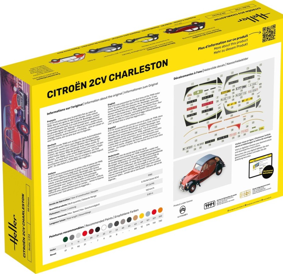 Vehicles Heller | Starter Kit Citroen 2Cv Charleston (56766)