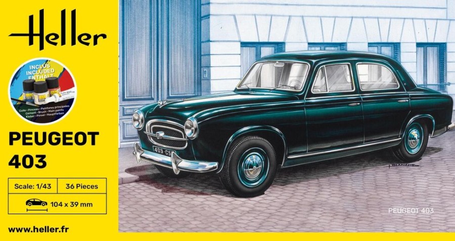 Vehicles Heller | Starter Kit Peugeot 403 (56161)