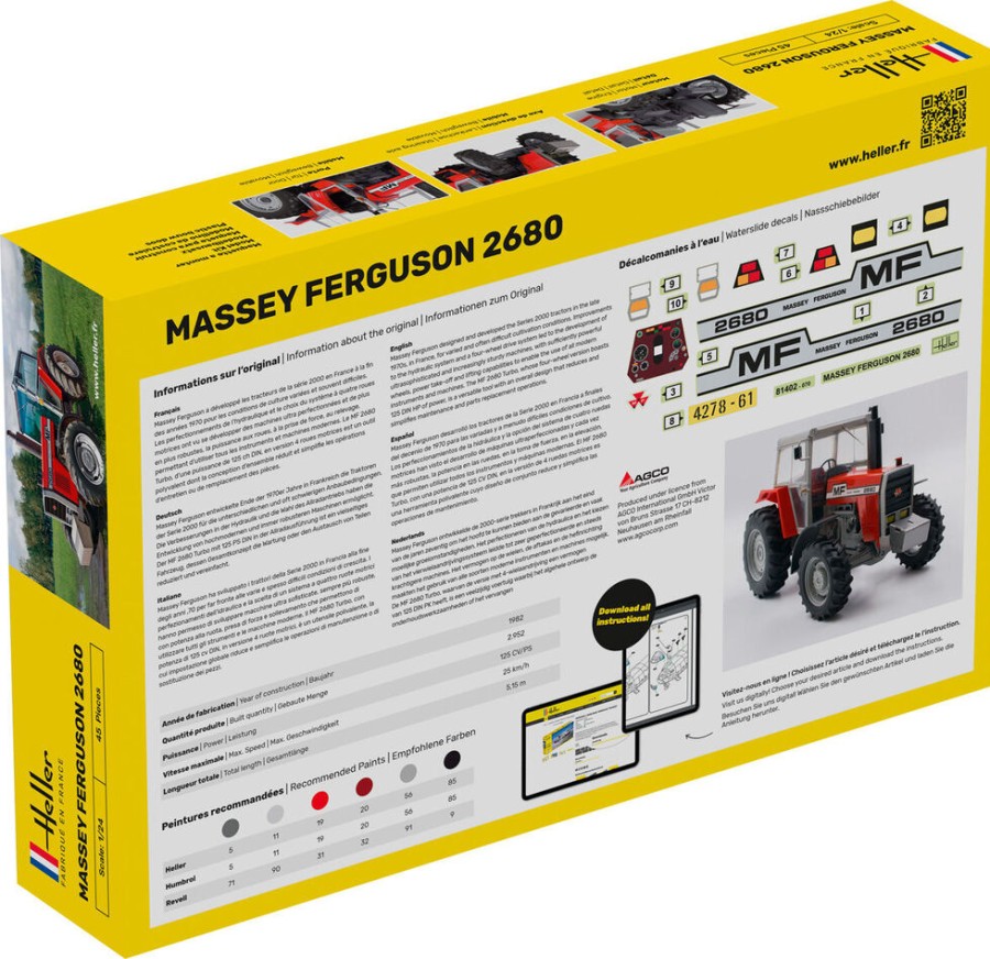 Vehicles Heller | Starter Kit Massey Ferguson 2680 (57402)