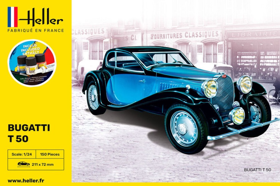 Vehicles Heller | Starter Kit Bugatti T 50 (56706)