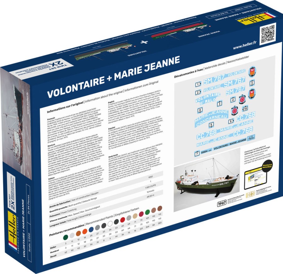 Shipping Heller | Volontaire Marie + Marie Jeanne Twinset (85604)