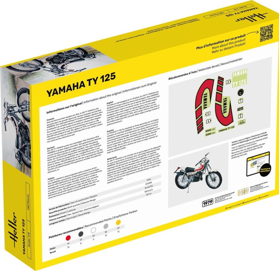 Vehicles Heller | Yamaha Ty 125 (80902)