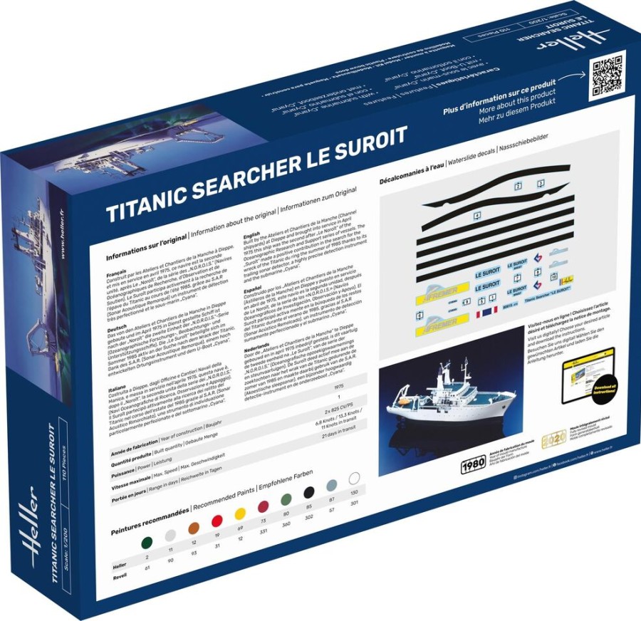 Shipping Heller | Titanic Searcher "Le Suroit (80615)