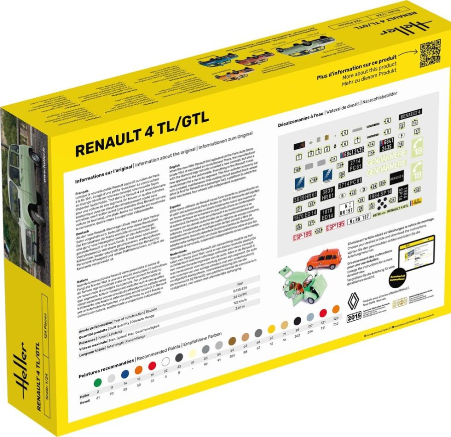 Vehicles Heller | Starter Kit Renault 4Tl/Gtl (56759)