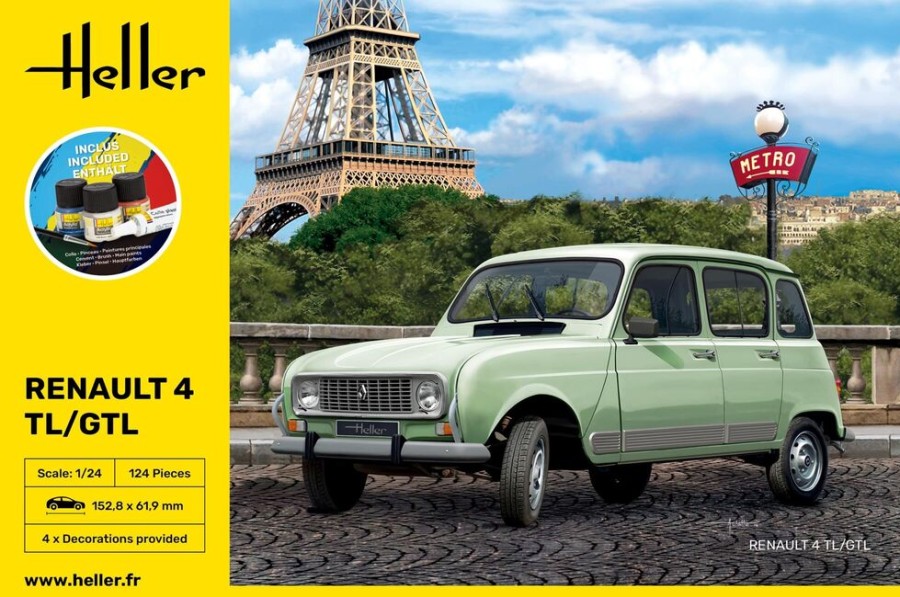 Vehicles Heller | Starter Kit Renault 4Tl/Gtl (56759)