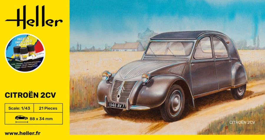 Vehicles Heller | Starter Kit Citroen 2 Cv (56175)