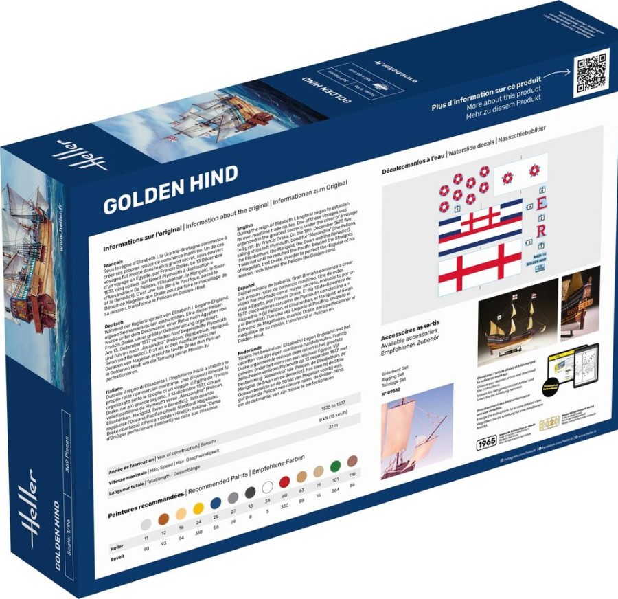 Shipping Heller | Starter Kit Golden Hind (56829)