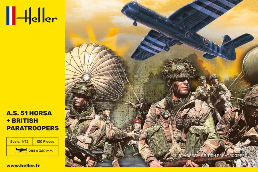 Aviation Heller | A.S. 51 Horsa + Paratroopers (30313)