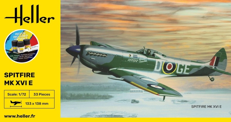 Aviation Heller | Starter Kit Spitfire (56282)