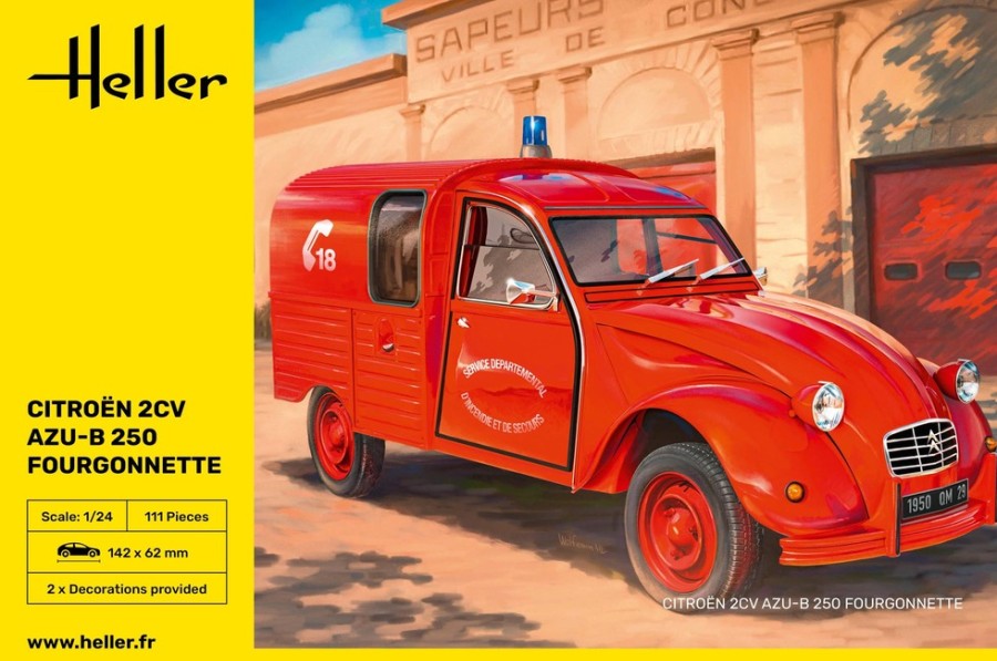 Vehicles Heller | Citroen 2Cv Fourgonette Ak 250 (82701)