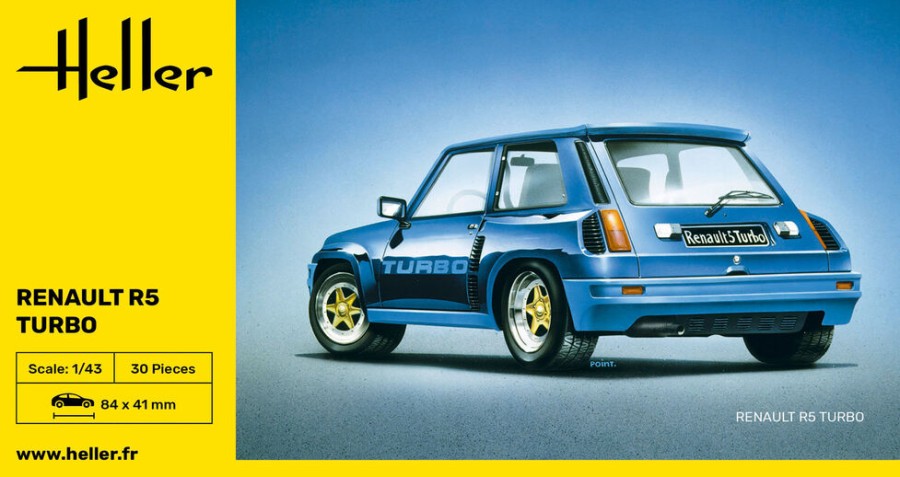 Vehicles Heller | Renault R5 Turbo (80150)