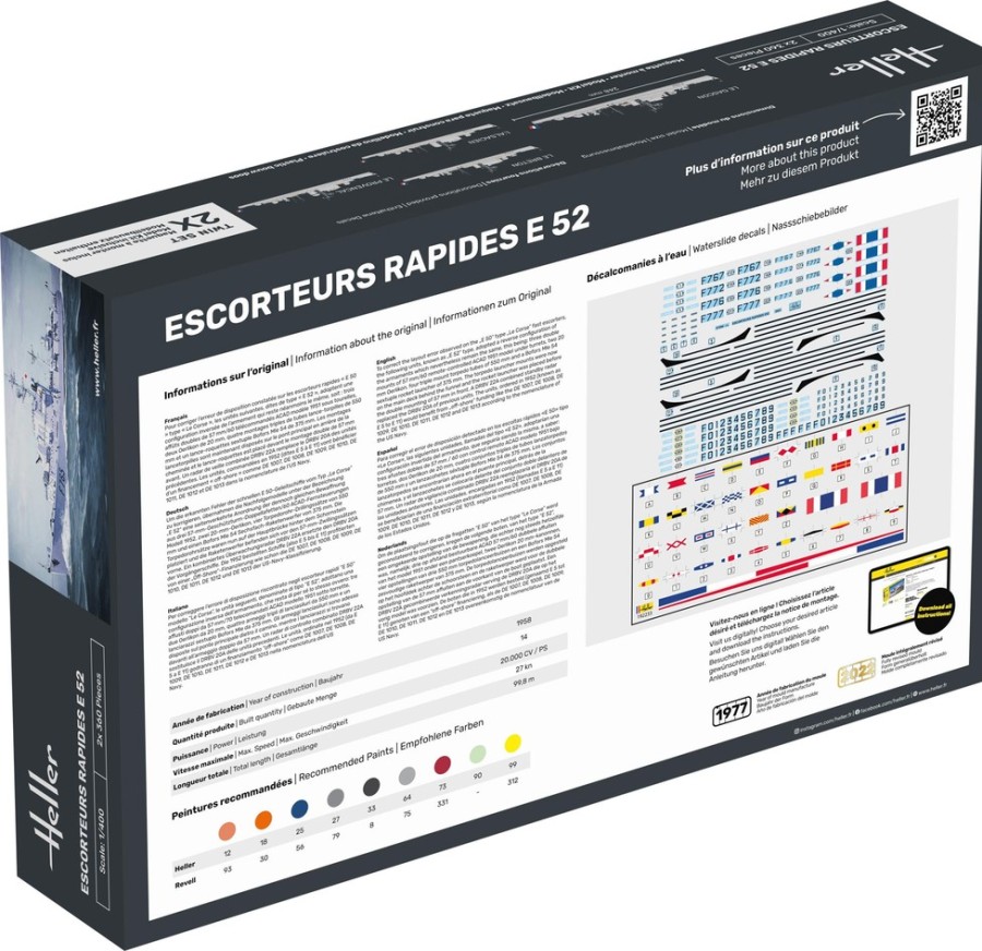 Shipping Heller | Starter Kit Escorteurs Rapides E 52 (57094)