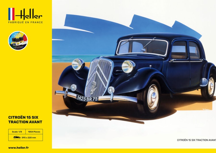 Vehicles Heller | Starter Kit Citroen 15 Six Traction Avant (56799)